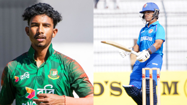 উজাইরের ব্যাটে আফগানদের চ্যালেঞ্জিং সংগ্রহ, ইমনের পাঁচ উইকেট